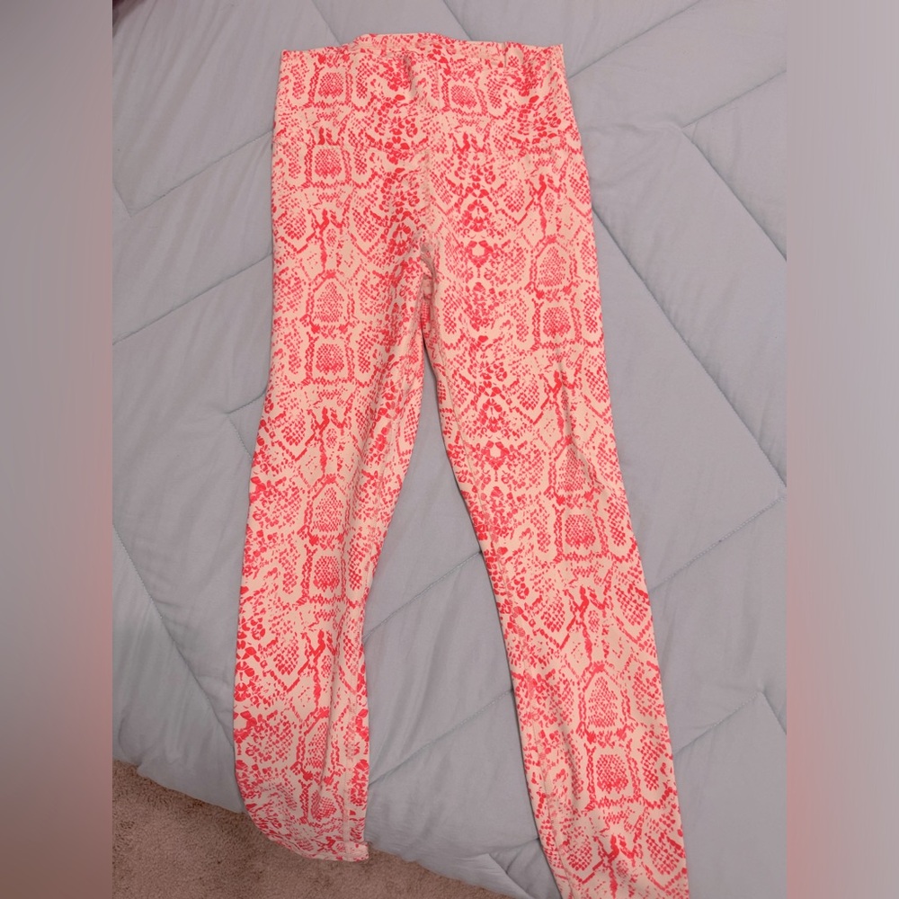 Fabletics Orange Leggings